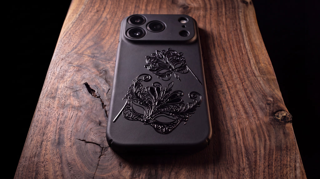 3D Carnival of Venice - Carnival Twins - Phone Case - Raised Art Design ( CV01 )