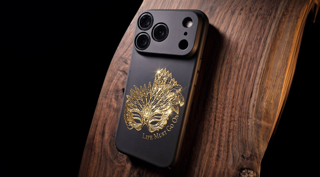 3D Carnival of Venice - Aurora Resilience - Phone Case - Raised Art Design ( CV03 )
