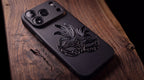 3D Carnival of Venice - Regal Noir Mask - Phone Case - Raised Art Design ( CV05 )