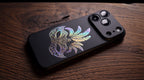 3D Carnival of Venice - Regal Noir Mask - Phone Case - Raised Art Design ( CV05 )