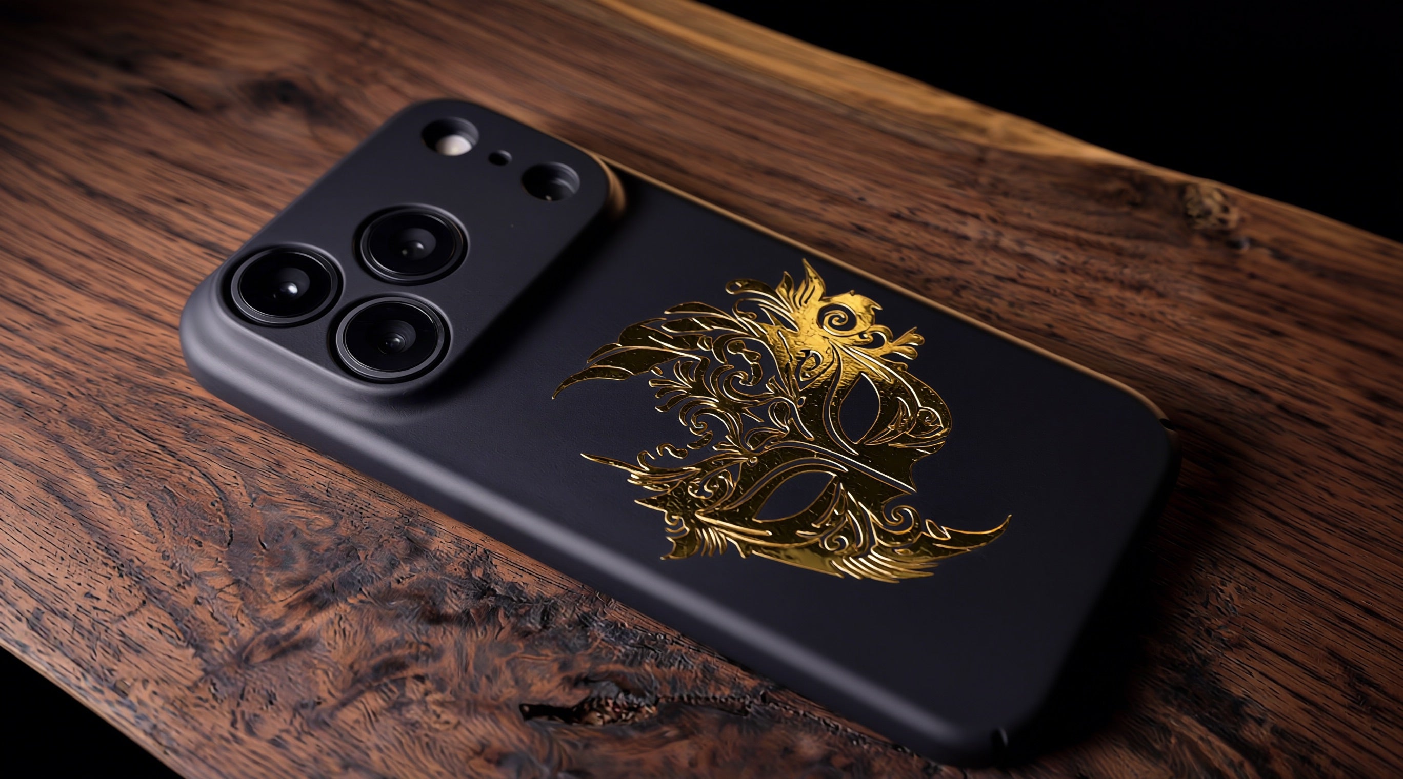 3D Carnival of Venice - The Incognito - Phone Case - Raised Art Design ( CV06 )