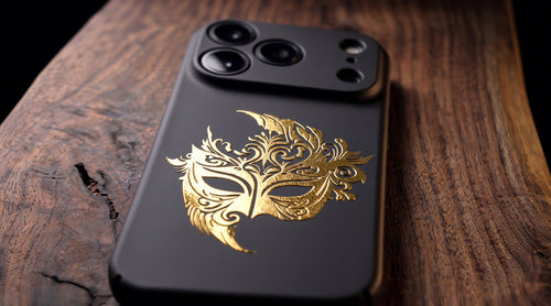 3D Carnival of Venice - The Incognito - Phone Case - Raised Art Design ( CV06 )