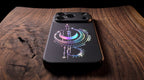 3D Mystical Symbols- Prismatic Moon - Phone Case - Raised Art Design ( MP01 )