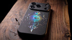 3D Mystical Symbols- Celestial Compass - Phone Case - Raised Art Design ( MP02 )