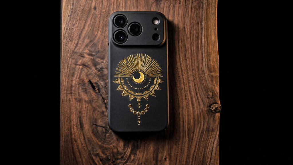 3D Mystical Symbols - Mystic Circle - Phone Case - Raised Art Design ( MP04 )
