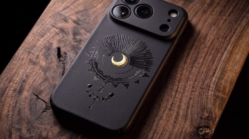 3D Mystical Symbols - Mystic Circle - Phone Case - Raised Art Design ( MP04 )