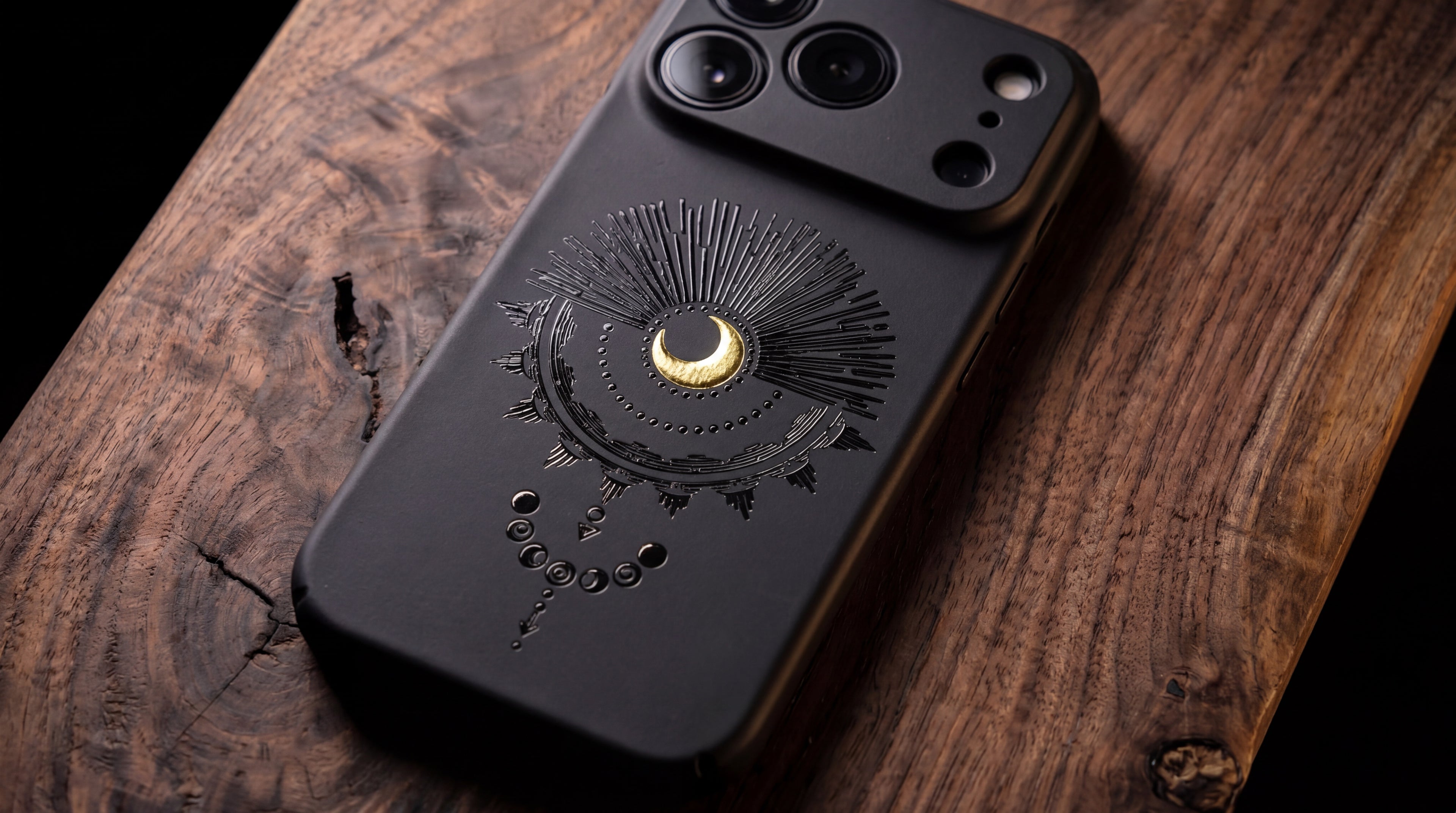 3D Mystical Symbols - Mystic Circle - Phone Case - Raised Art Design ( MP04 )