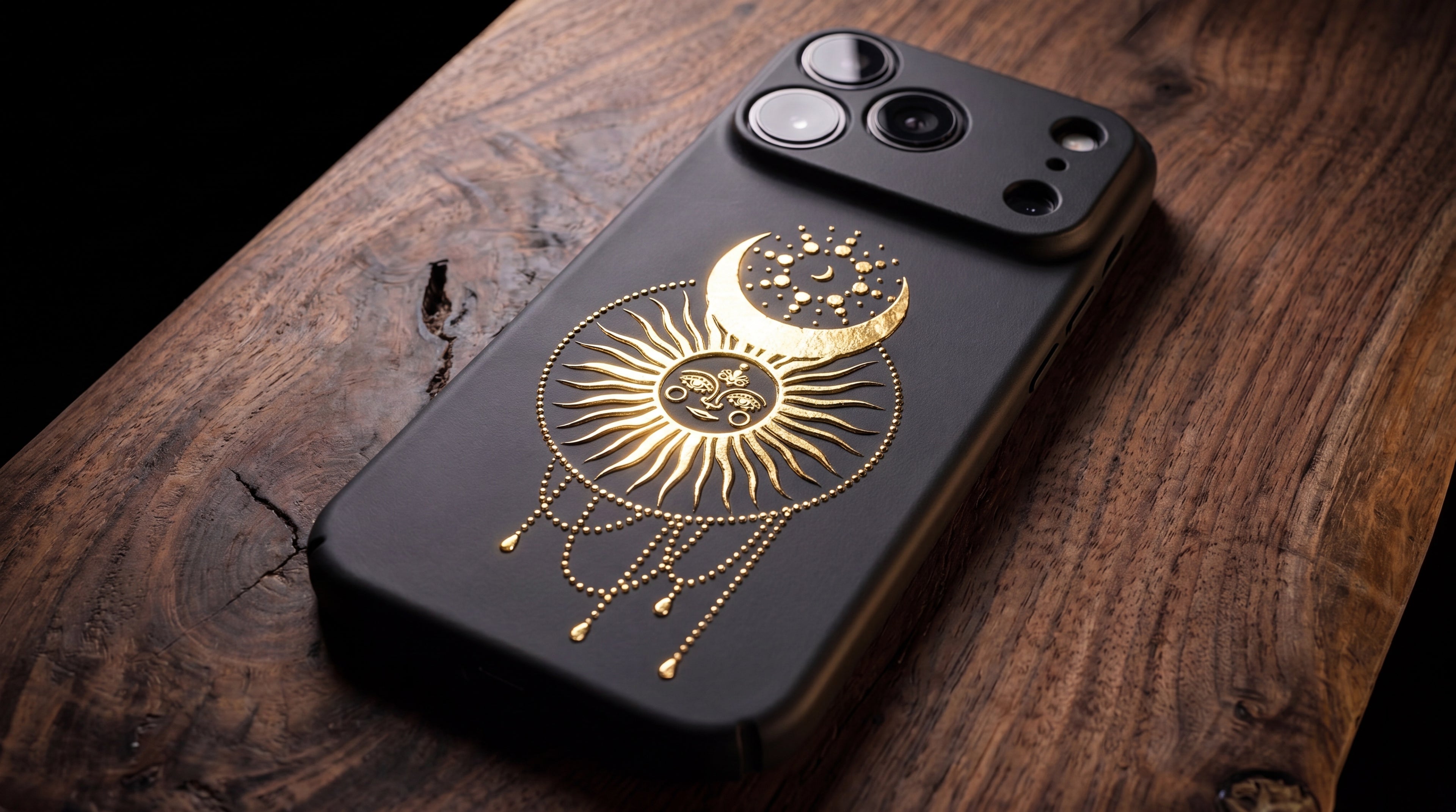 3D Mystical Symbols - Mandala - Phone Case - Raised Art Design ( MP05 )