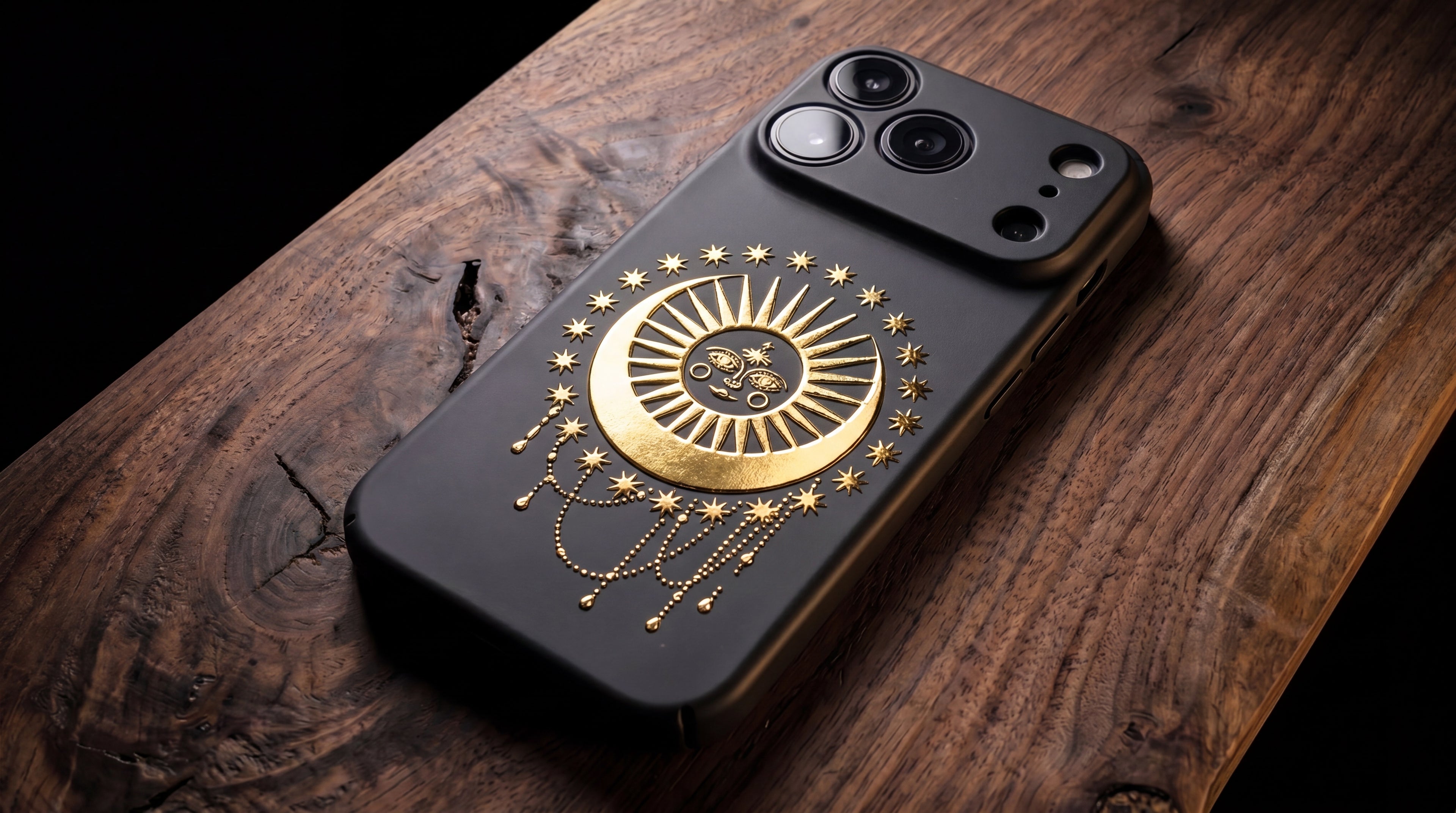 3D Mystical Symbols - Celestial Dreamweaver - Phone Case - Raised Art Design ( MP06 )