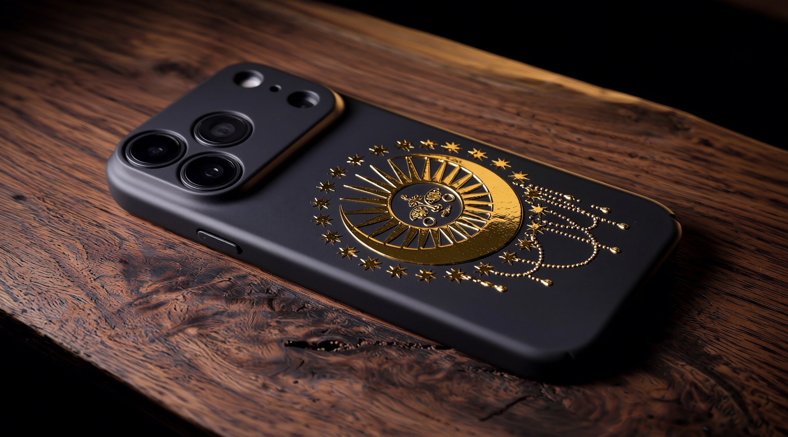 3D Mystical Symbols - Celestial Dreamweaver - Phone Case - Raised Art Design ( MP06 )