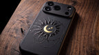 3D Mystical Symbols - Midnight Astrolabe - Phone Case - Raised Art Design ( MP09 )