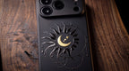 3D Mystical Symbols - Midnight Astrolabe - Phone Case - Raised Art Design ( MP09 )