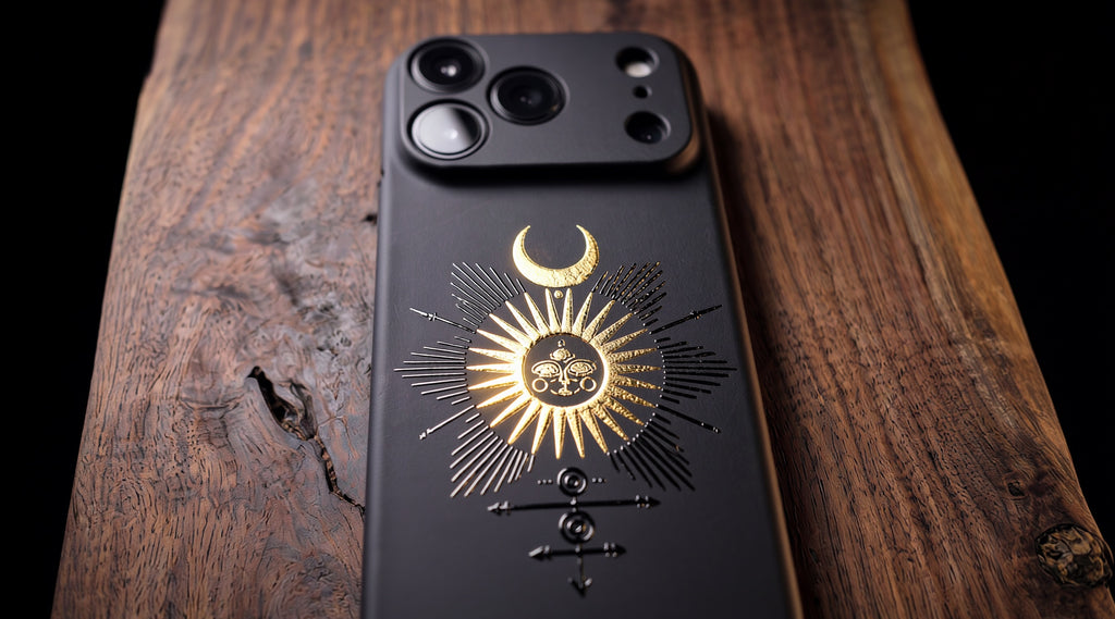 3D Mystical Symbols - Duality - Phone Case - Raised Art Design ( MP10 )