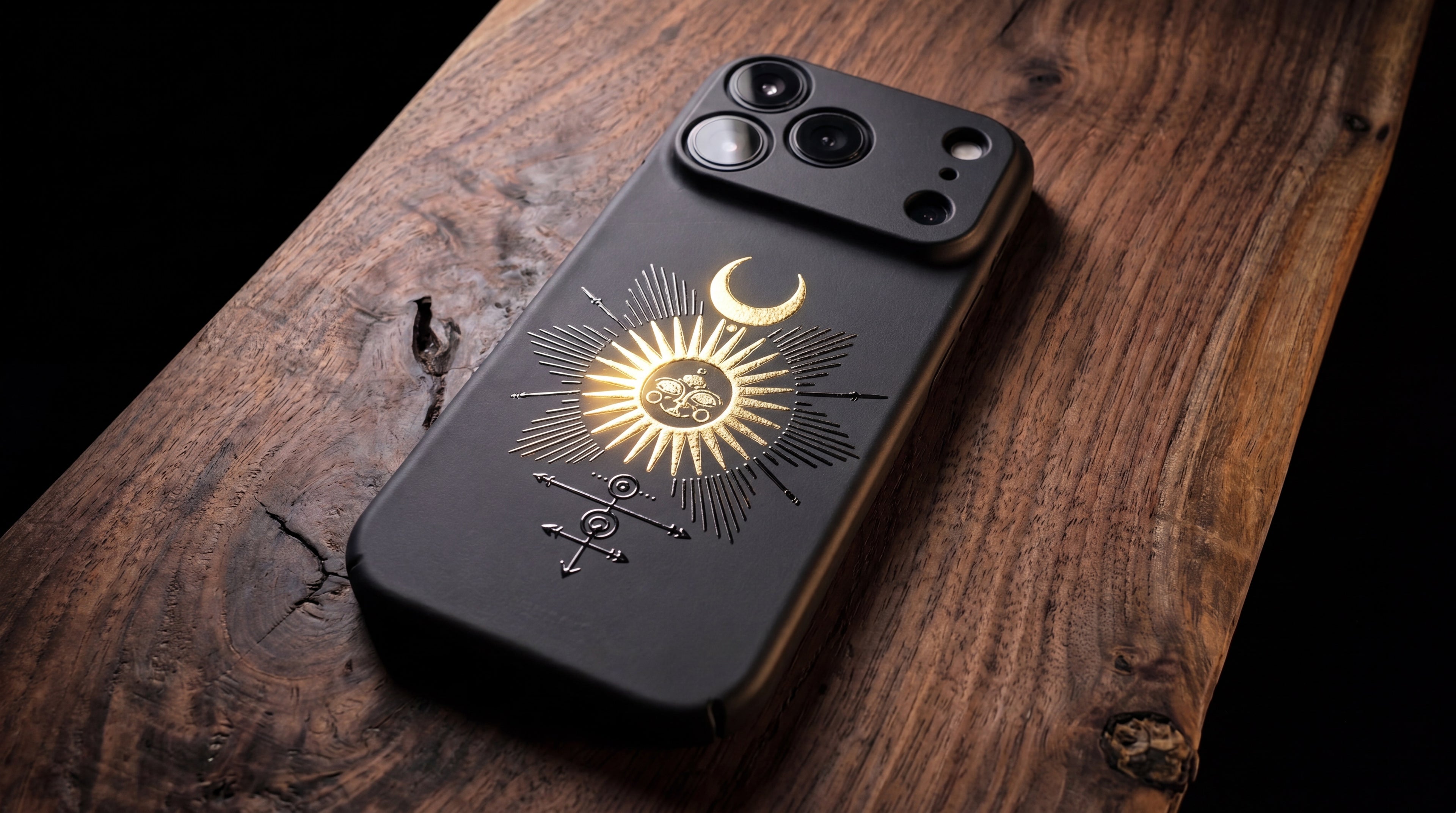 3D Mystical Symbols - Duality - Phone Case - Raised Art Design ( MP10 )