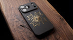3D Mystical Symbols- Crescent Mystic - Phone Case - Raised Art Design ( MP03 )