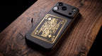 3D Poker card- The King - Phone Case - Raised Art Design ( PC02 )