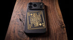 3D Poker card- The King - Phone Case - Raised Art Design ( PC02 )