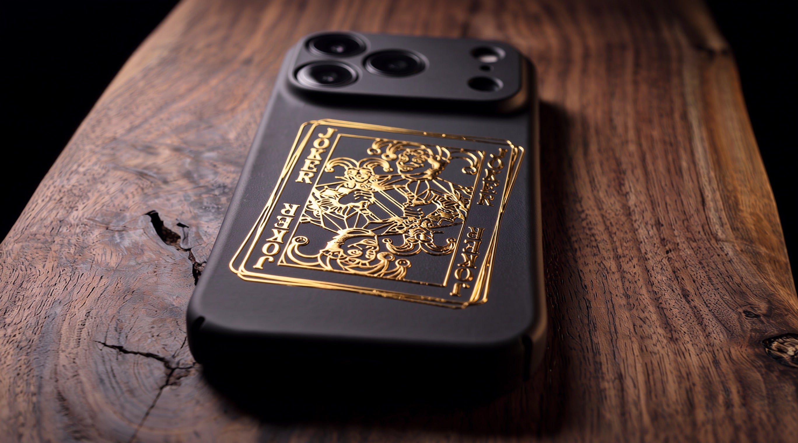 3D Poker card - Joker card - Phone Case - Raised Art Design ( PC03 )