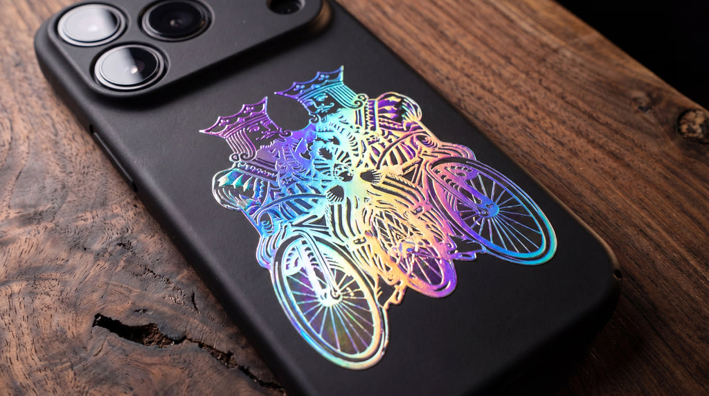 3D Poker card - King Riders- Phone Case - Raised Art Design ( PC06 )