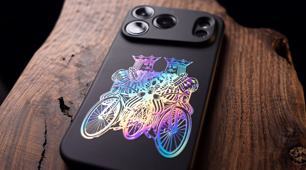 3D Poker card - King Riders- Phone Case - Raised Art Design ( PC06 )