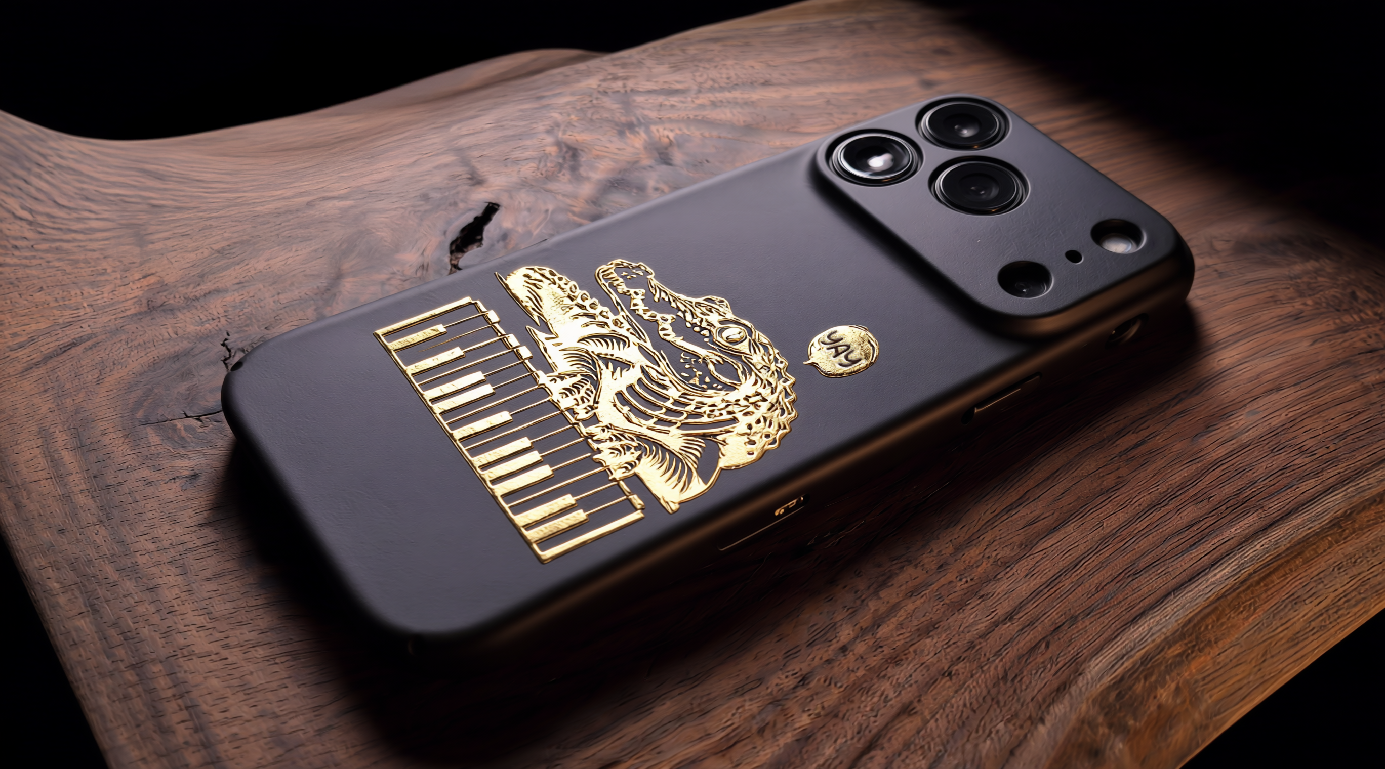 3D Wild Beasts - Frog playing piano Phone Case - Raised Art Design ( A05 )
