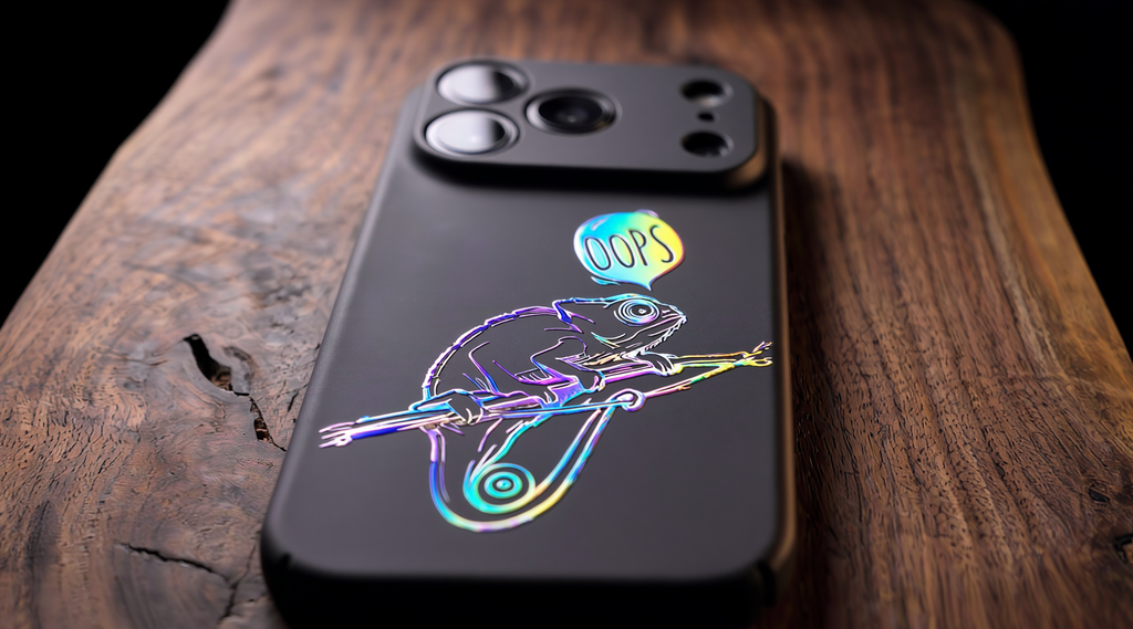 3D Wild Beasts - Lizard - Opps - Phone Case - Raised Art Design ( A10 )